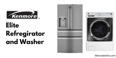 are kenmore appliances made in china